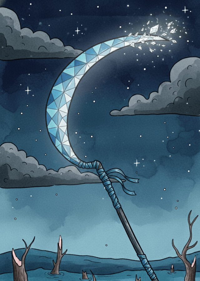 The Scythe Lenormand Card Meaning