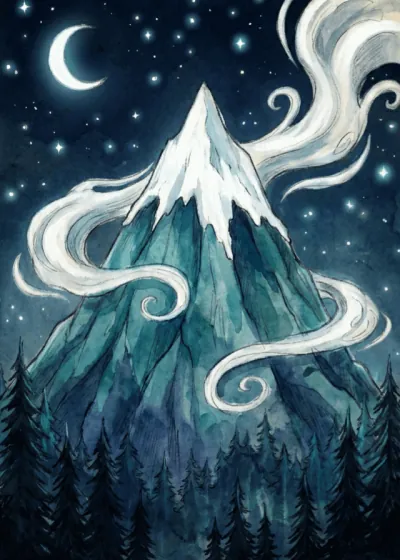 The Mountain Lenormand Card Meaning