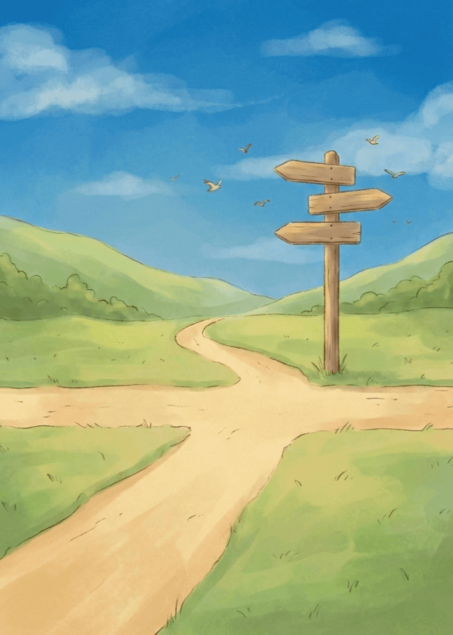 The Crossroads Lenormand Card Meaning