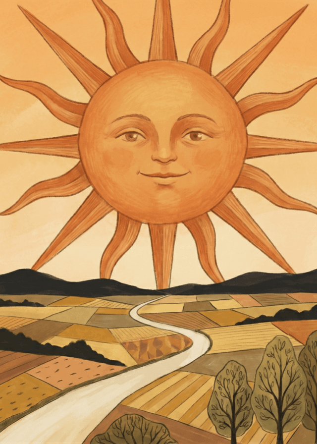 The Sun Lenormand Card Meaning