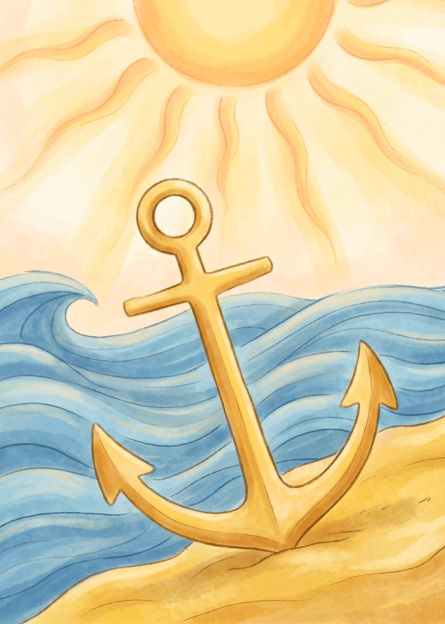 The Anchor Lenormand Card Meaning