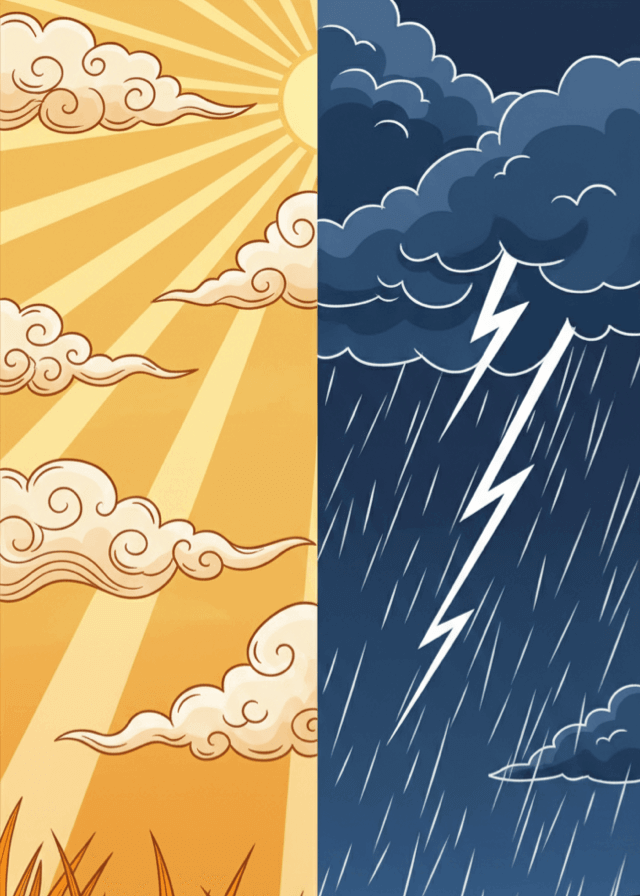 The Clouds Lenormand Card Meaning