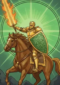 Der Reiter Lenormand Karte Bedeutung