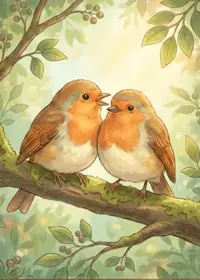 Die Vögel Lenormand Karte Bedeutung