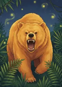 Der Bär Lenormand Karte Bedeutung