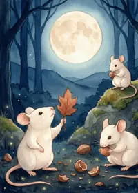 Die Mäuse Lenormand Karte Bedeutung