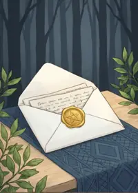 Der Brief Lenormand Karte Bedeutung
