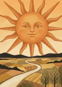 Die Sonne Lenormand Karte Bedeutung