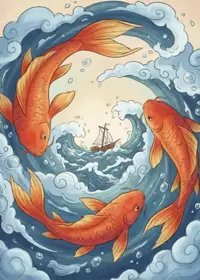 Die Fische Lenormand Karte Bedeutung