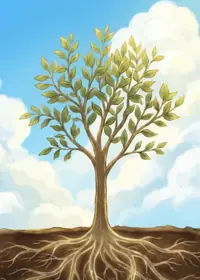 Der Baum Lenormand Karte Bedeutung